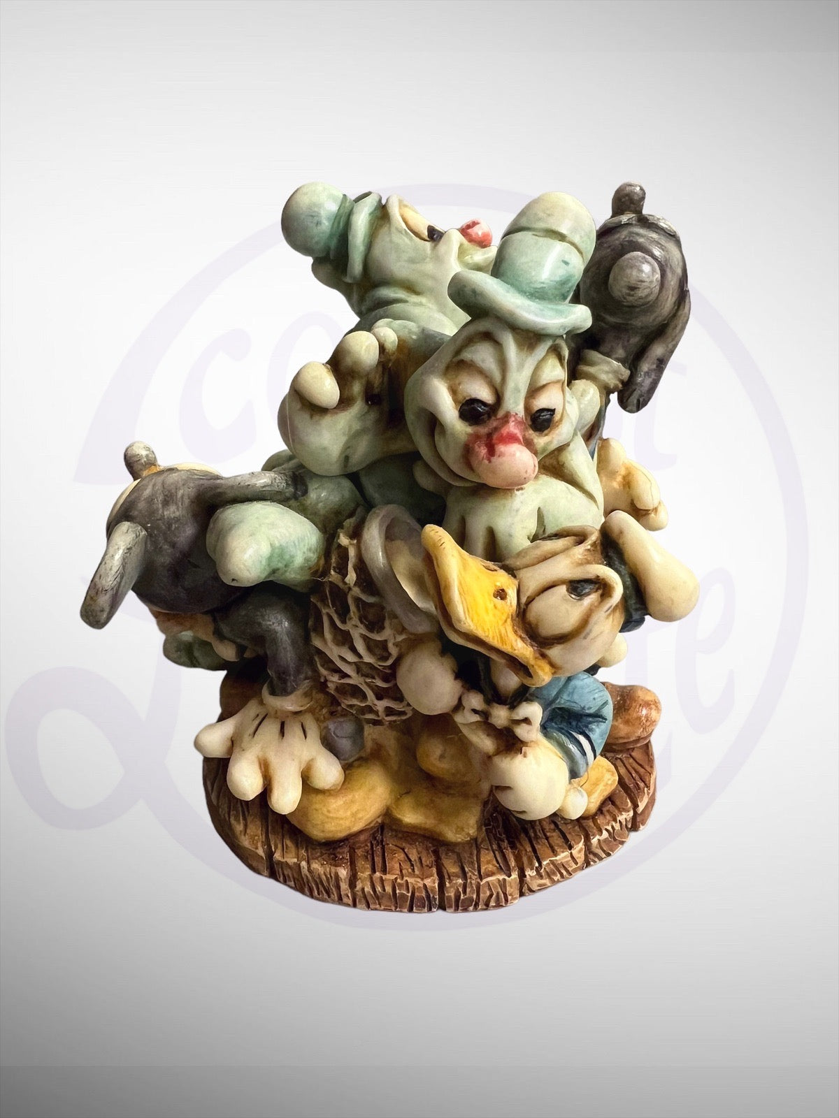 Harmony Kingdom Box - Disney Ghost Chasers Mickey Donald Goofy Figurine No Box